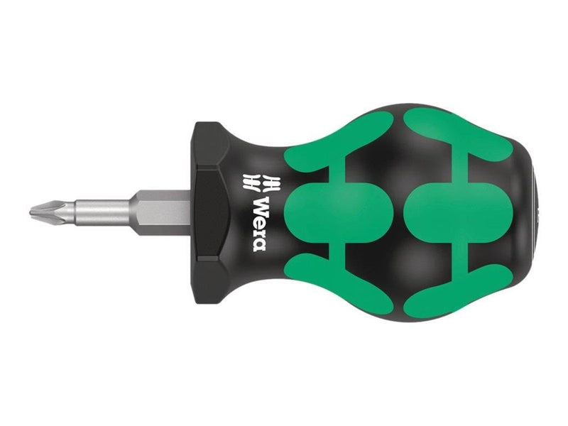 Wera 355 pz pozidriv-head stubby/carburetor screwdriver pz 2 x 25 mm