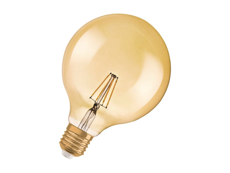 Osram LED-Lampe Vintage 1906 Globe 7W/825 (55W) Gold E27