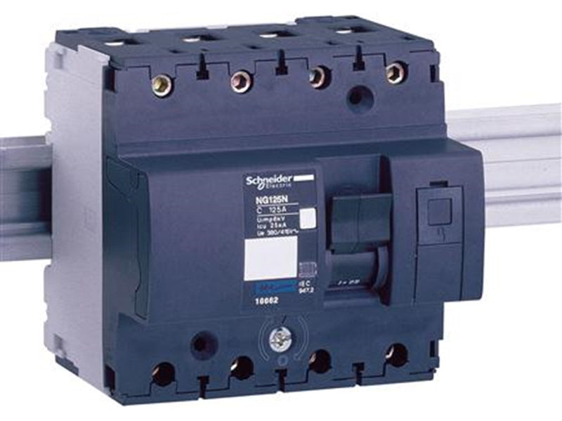 Schneider Electric Acti9 circiut breaker ng125n c 125a 4p