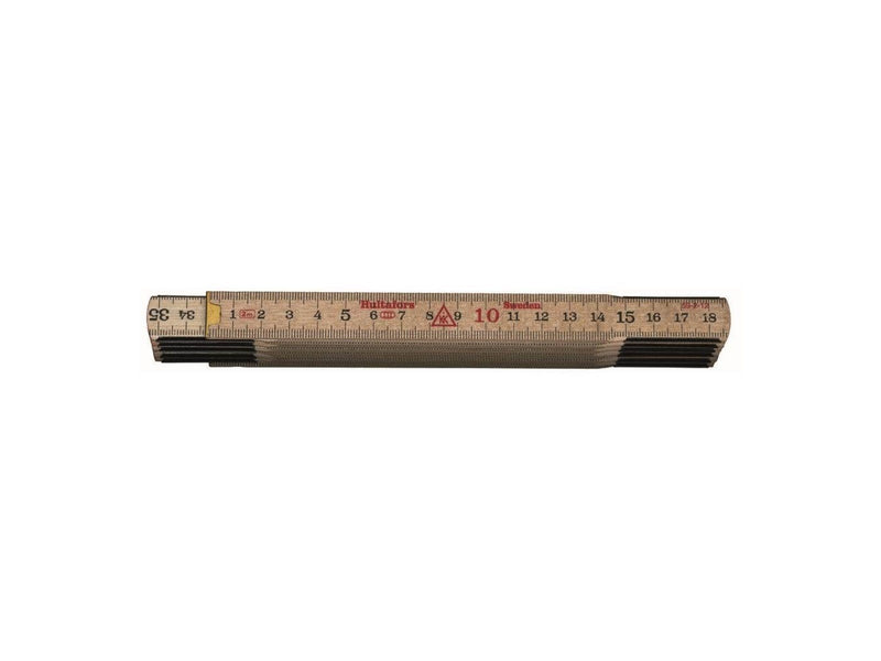 Hultafors Wooden folding ruler 2m 12 links