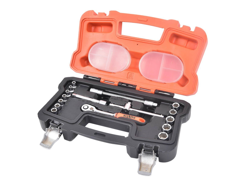 Boxer Socket set 1/4" - 16 pieces