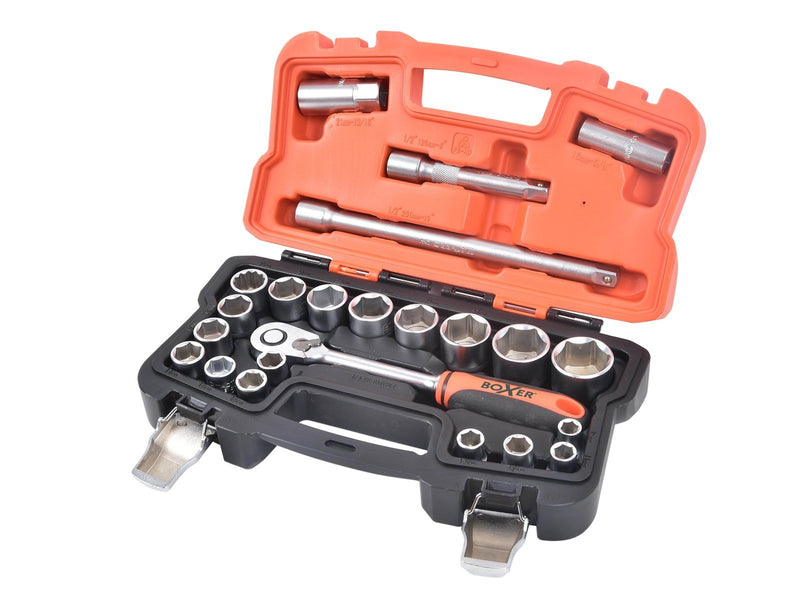 Boxer 23pc 1/2" dr. socket set