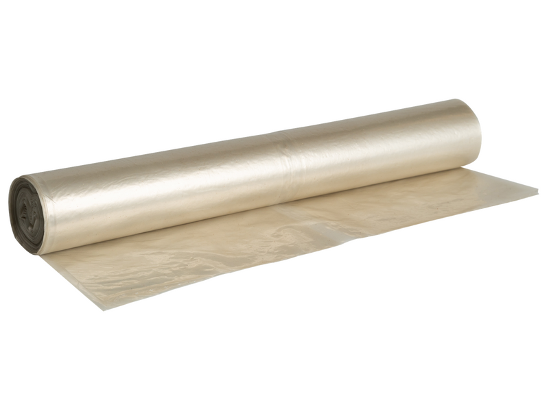 G.Funder Garbage bags clear 120 liters 10 bags per roll - standard quality