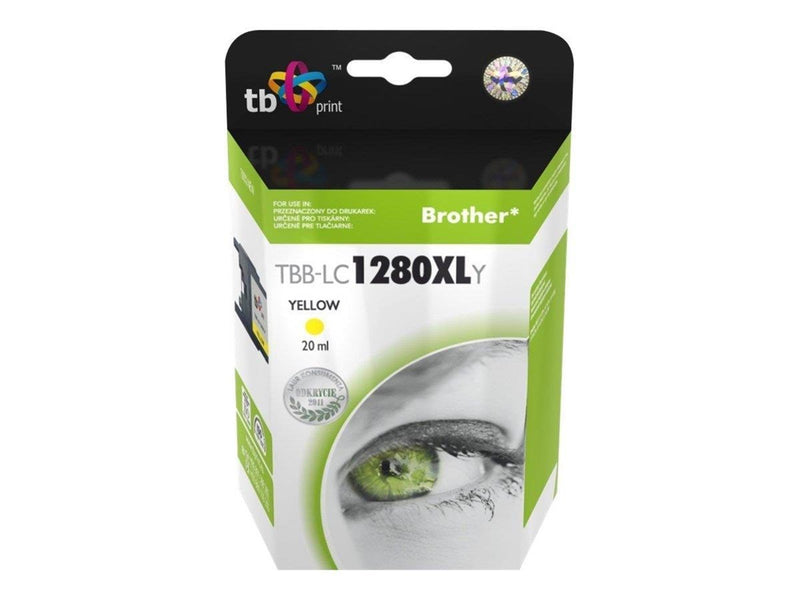 TB Print TBB-LC1280XLY - Tintenpatrone Gelb