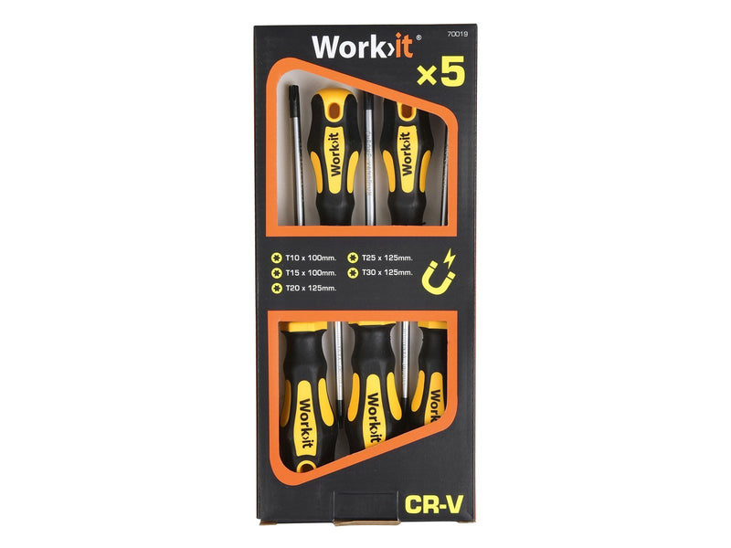 Workit TORX screwdriver set 5 pcs.