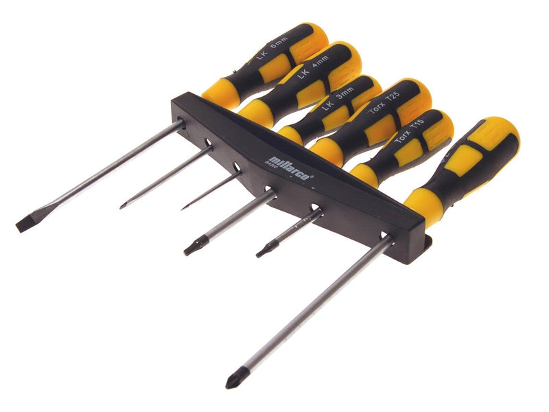 Millarco Screwdriver set - 6 pcs.