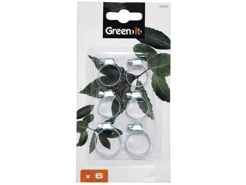 Greenit Hose Clamps x 6 pcs.
