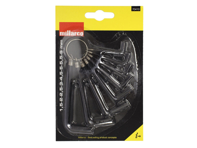 Millarco Hex key set - 8 pcs.