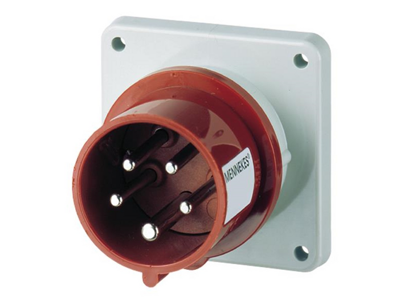 Mennekes Panel mounted inlet 32a5p6h400v ip44