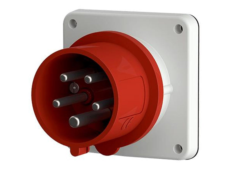 Mennekes Panel mounted inlet 32a5p6h400v ip44