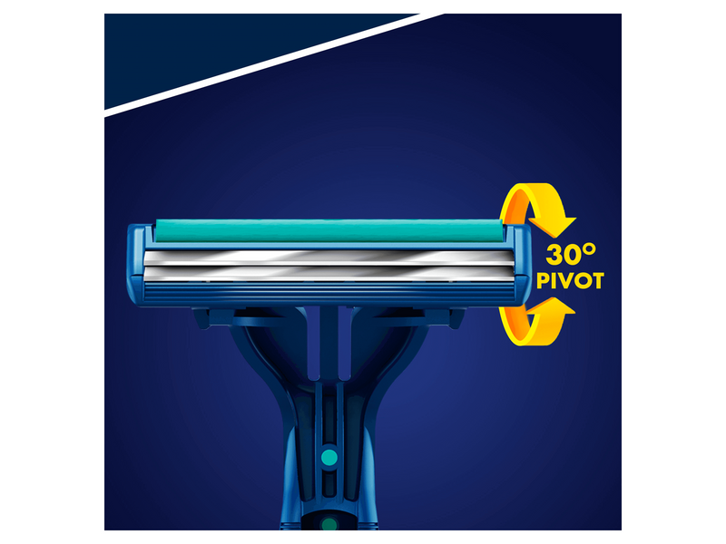 Gillette Blue II Plus Slalom 5 pcs