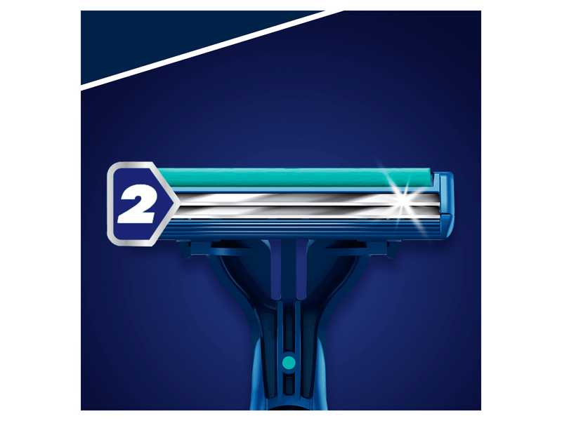 Gillette Blue II Plus Slalom 5 pcs