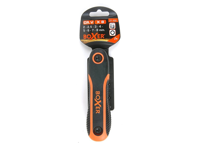 Boxer Allen key set 8 in 1