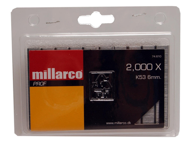Millarco Staples K53-6mm