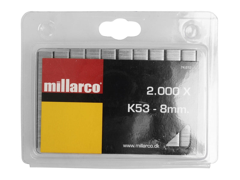 Millarco Staples K53-8mm