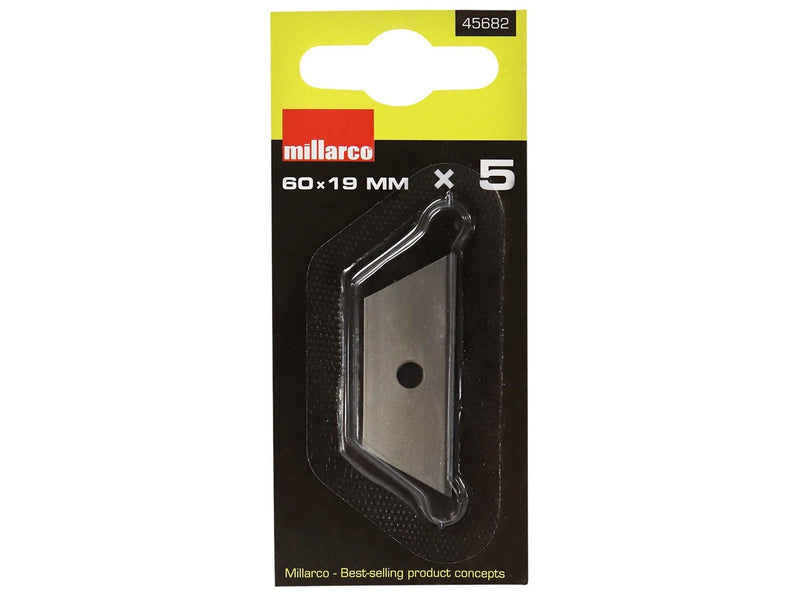 Millarco Trapezoid knife blades - 5 pcs.