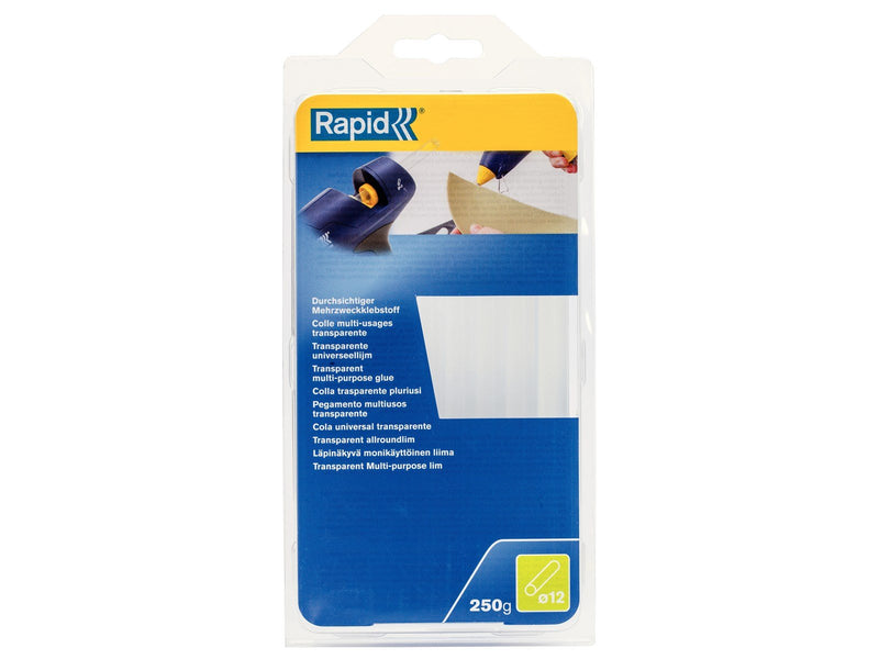 Rapid 12 mm Klebesticks universal transparent