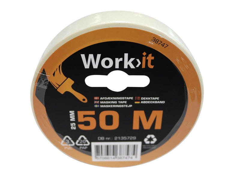 Workit Masking tape 25 mm