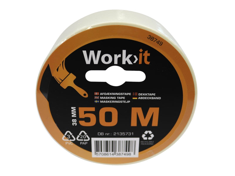 Workit Masking tape 38 mm