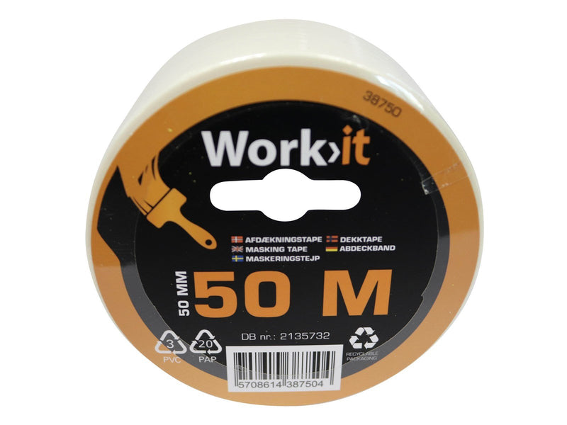 Workit Masking tape 50 mm