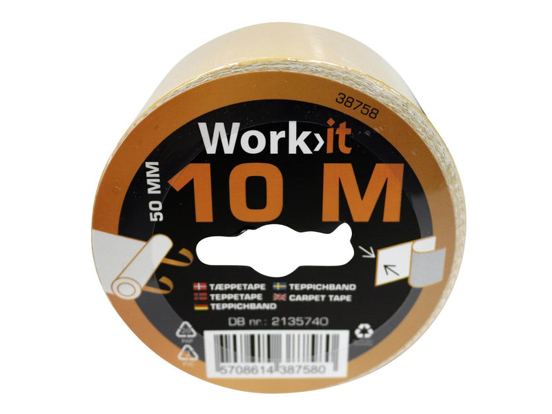 Workit Carpet tape 50 mm × 10 m