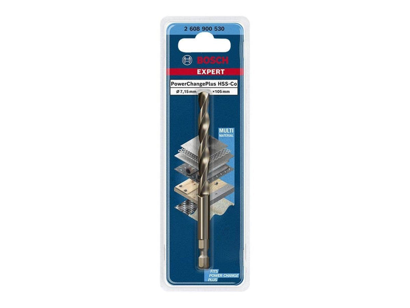 Bosch BOR POWERCHANGE HSS-CO 7.15X105MM