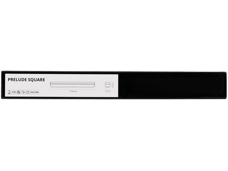 SG Armaturen Prelude square white 15w led 2700k