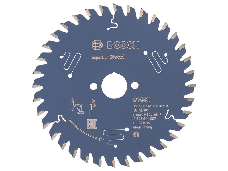 Bosch RUNDSAVKLINGE 130X20X2.4MM 36T EXP WOOD