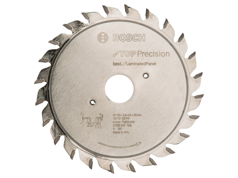 Bosch RUNDSAVKLINGE BEST LAM 120X3.6X20MM 24T