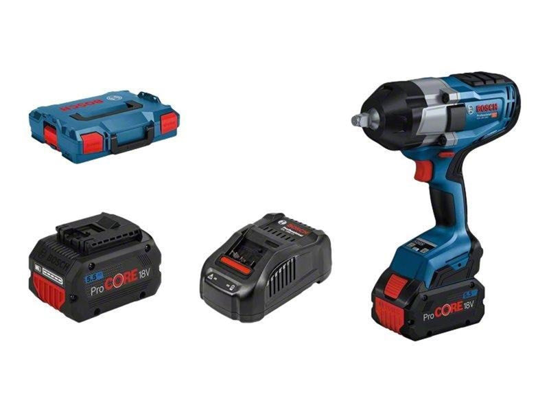 Bosch Professional SLAGNÃ˜GLE GDS 18V-1000 2X5.5 PC L-BOXX