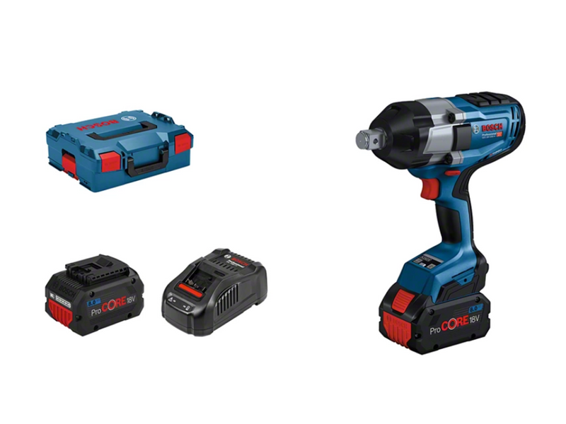 Bosch Professional IMPACT WRENCH GDS 18V-1000 2X8.0AH PC L-BOXX