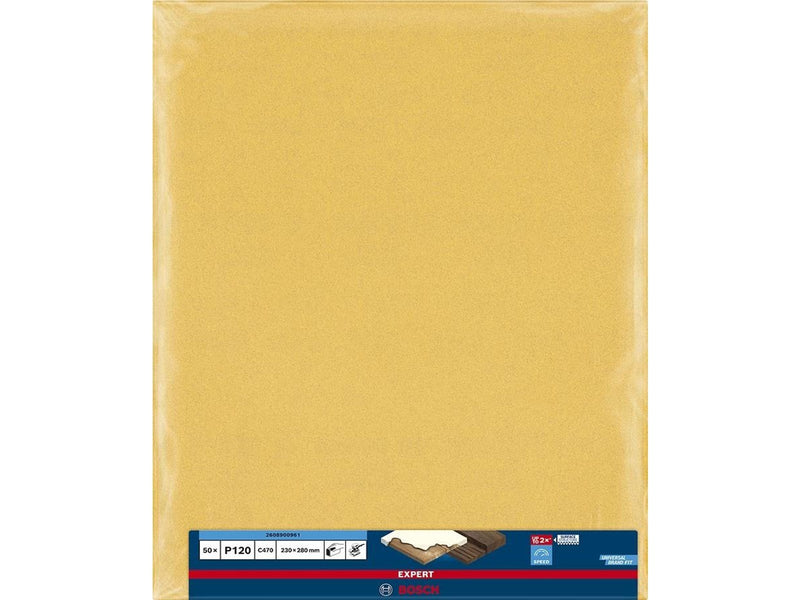 Bosch sanding sheet 230x280mm k120