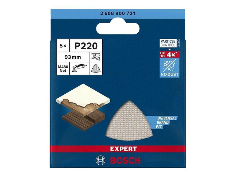Bosch SLIBEBLAD DELTA 93MM NET K220 5 STK