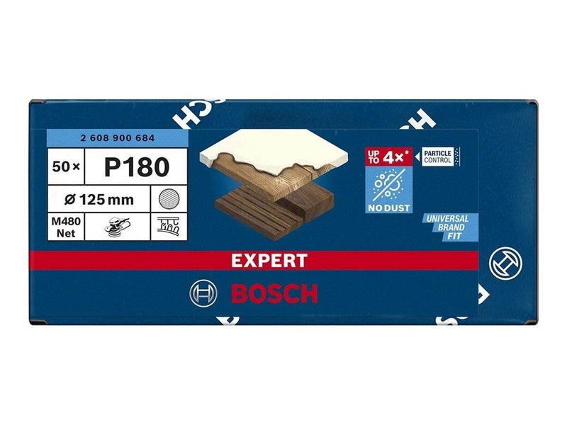 Bosch SLIBEBLAD EXC 125MM NET K180 50 STK