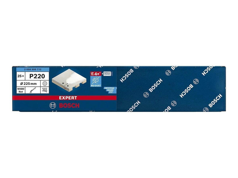 Bosch SLIBEBLAD EXC 225MM NET K220 25 STK