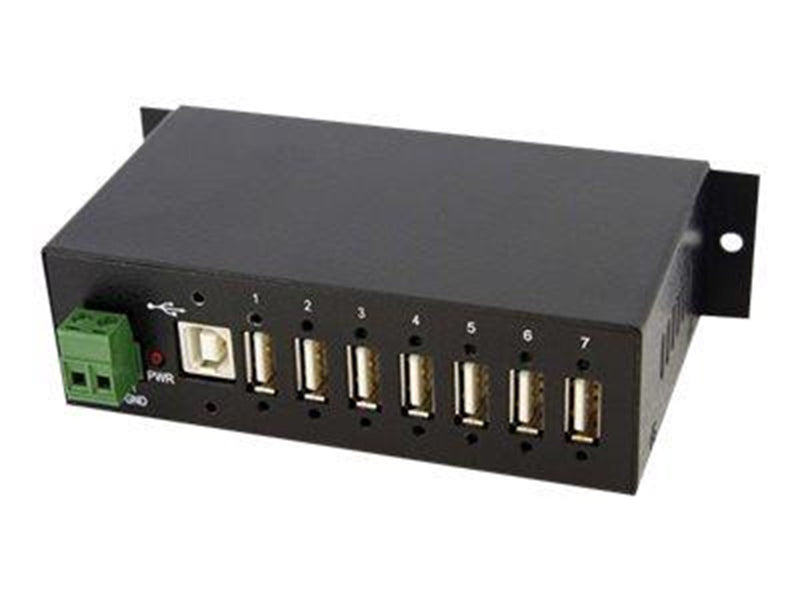 StarTech.com USB 2.0 Industrial USB Hub USB-Hubs - 7 - Schwarz