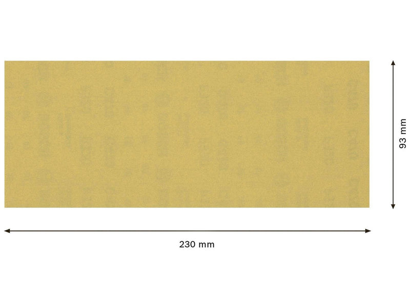 Bosch SLIBEBLAD PLAN 93X230MM K320 10 STK