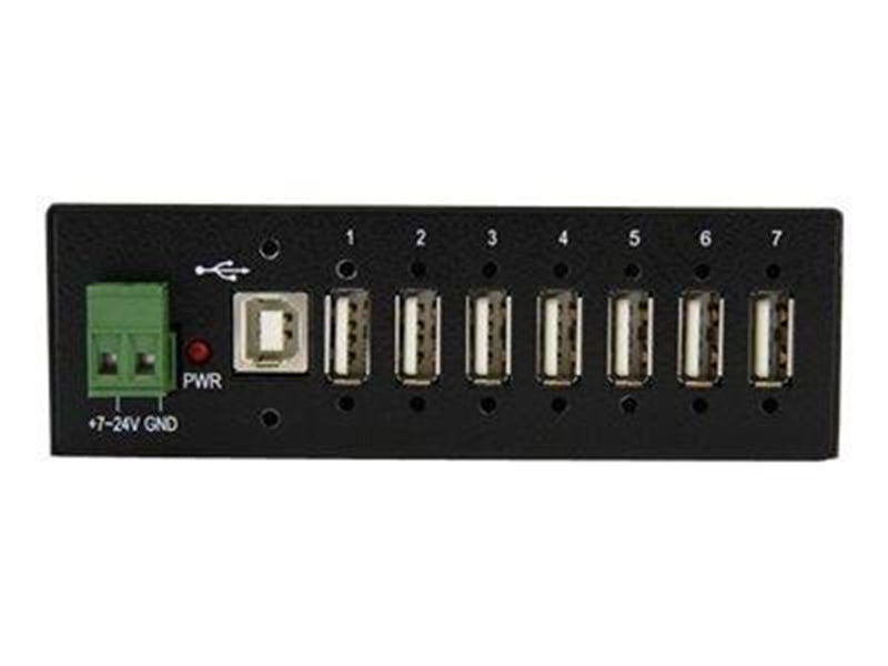 StarTech.com USB 2.0 Industrial USB Hub USB-Hubs - 7 - Schwarz