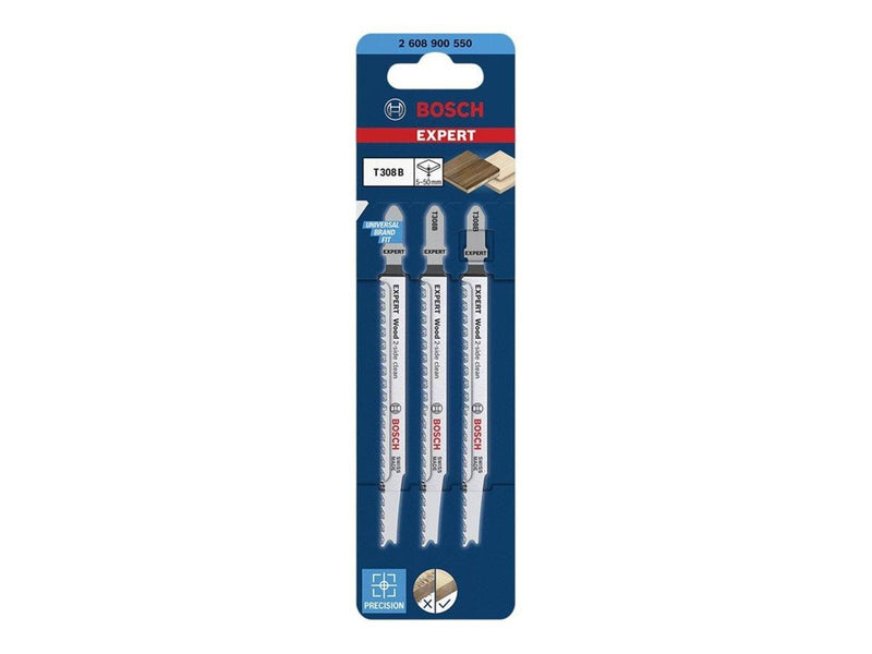 Bosch STIKSAVKLINGE T308B WOOD 3 STK