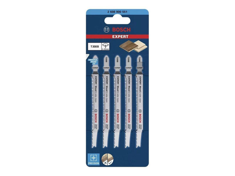 Bosch STIKSAVKLINGE T308B WOOD 5 STK