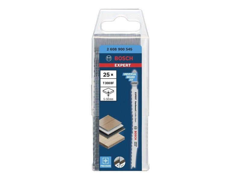 Bosch STIKSAVKLINGE T308BF HARDWOOD 25 STK