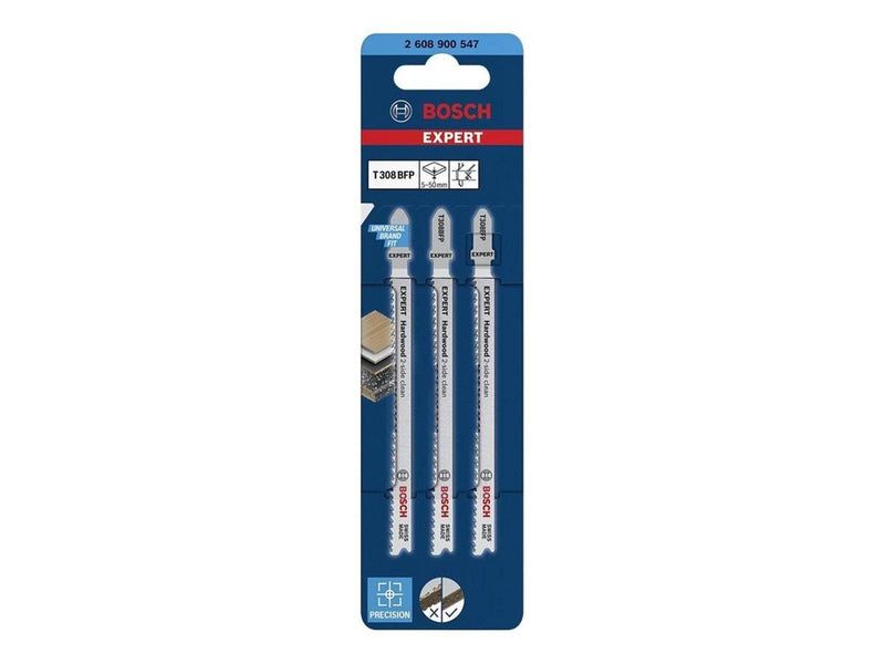 Bosch STIKSAVKLINGE T308BFP HARDWOOD 3 STK