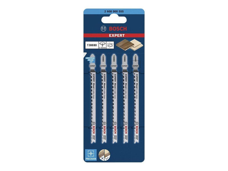 Bosch STIKSAVKLINGE T308BO WOOD 5 STK