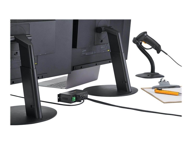 StarTech.com USB 2.0 Industrial USB Hub USB-Hubs - 7 - Schwarz