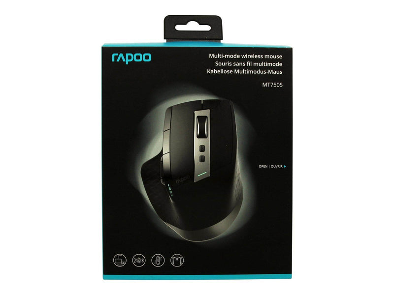 RAPOO MT750S - Maus (Silber)