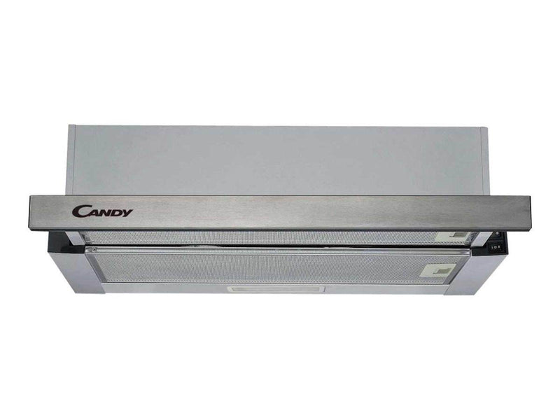 Candy CBT625/2X - telescopic - stainless steel