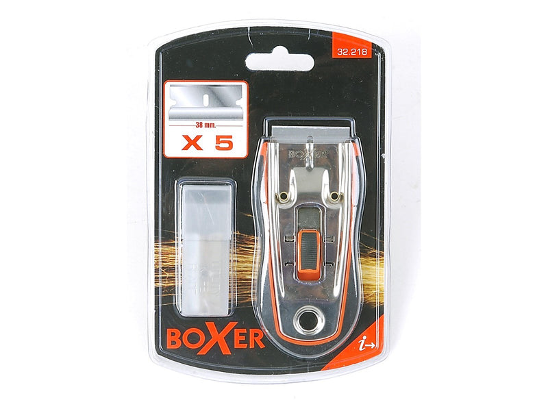 Boxer Glass scraper