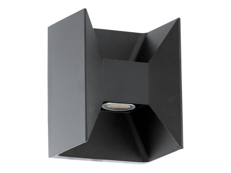 EGLO LED-Lampe MORINO Wandleuchte, anthrazit