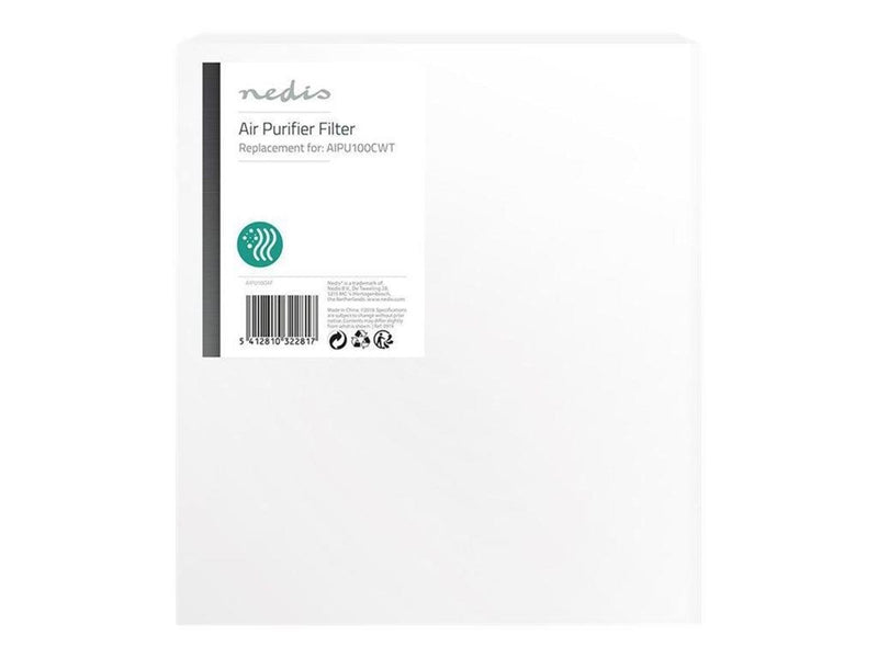 Nedis AIPU100AF - air filter - white/black