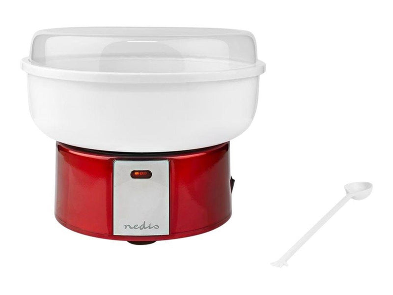 Nedis FCCM100FRD - cotton candy maker - vintage red/white